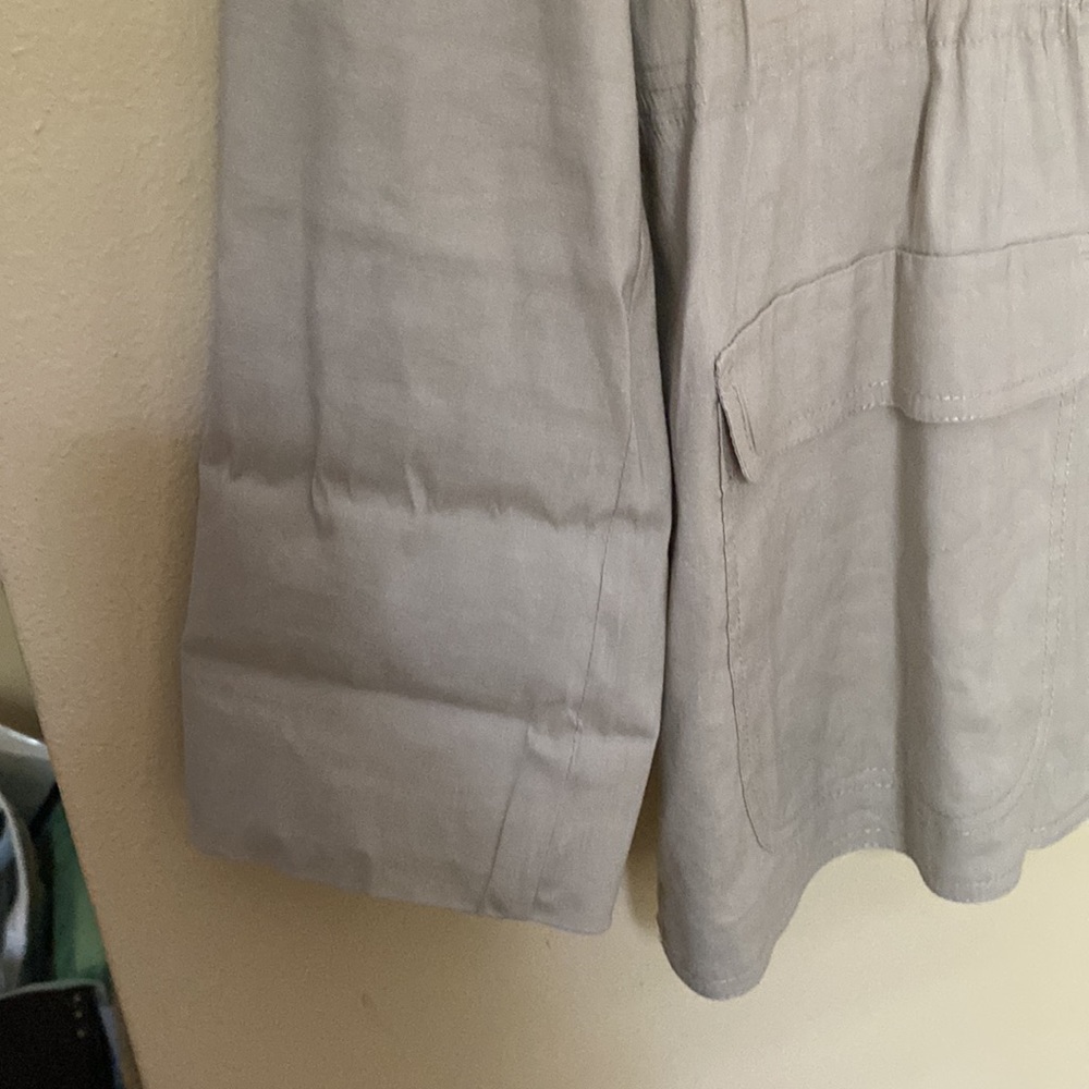 Chicos Linen Jacket - Picture 4 of 13